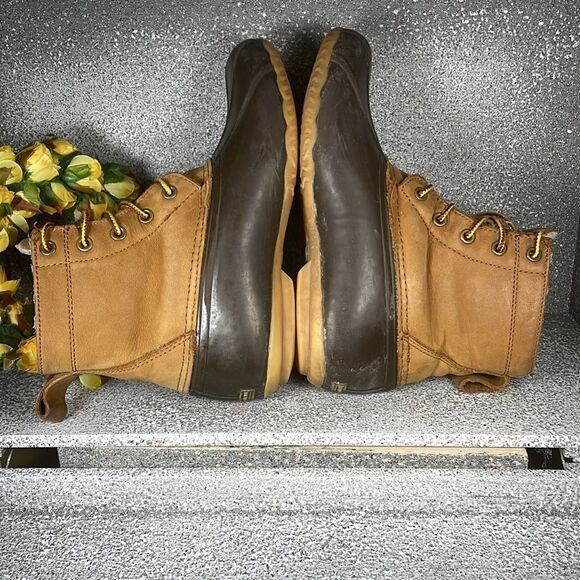 Field & Stream Merrimac Rain Boots Waders Leather and Rubber Shoes Bean Boots - Picture 5 of 7